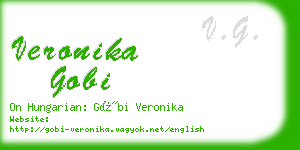 veronika gobi business card